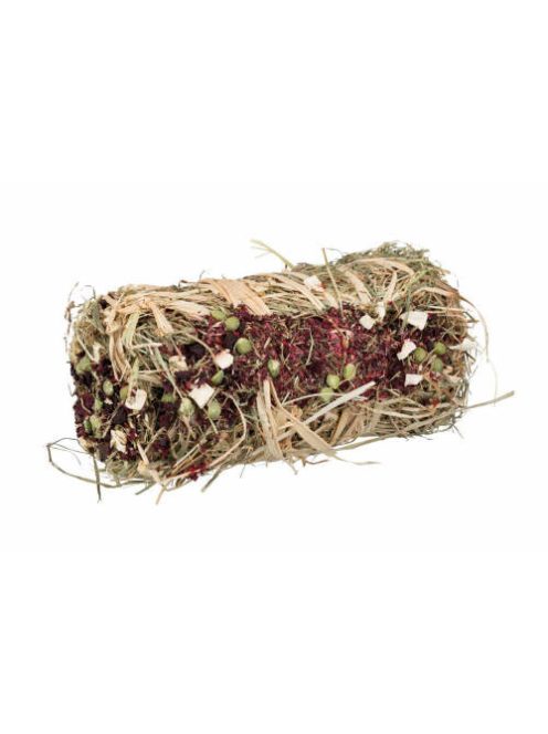 Trixie Hay Bale Beetroot and Parsnip - kiegészítő eleség (szénabála, céklával és paszternékkal) rágcsálók részére (ø10×18cm) 200g