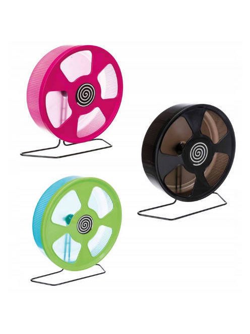 Trixie Exercise Wheel Plastic - Futókerék (vegyes színek) rágcsálók részére  (Ø33cm)