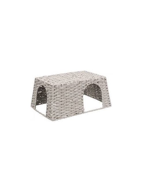 Trixie Small Animal House - papírház (szürke) nyulak és tengerimalacok részére (45x20x30cm)