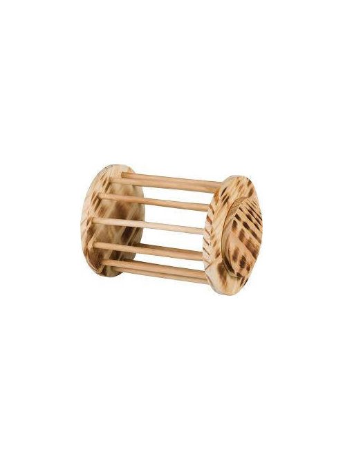 trixie Hay Manger Roll - szénatartó henger (fából) ketrecbe (Ø15x19cm)