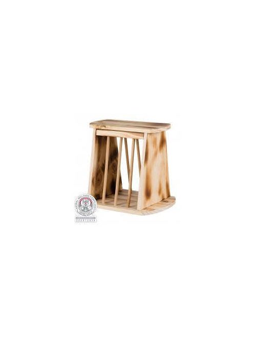 Trixie Free-Standing Hanging Hay Manger - szénatartó rács (fából) ketrecbe  (25x22x18cm)