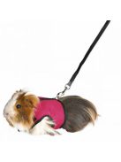 Trixie Soft - Hám és póráz szett (vegyes színek) tengerimalac részére (ny:13-17cm h:18-25cm)