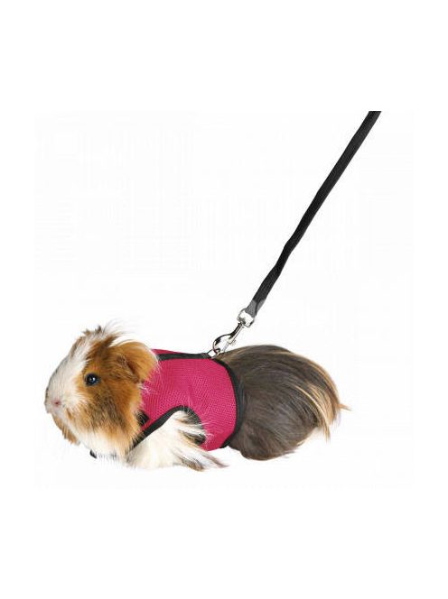 Trixie Soft - Hám és póráz szett (vegyes színek) tengerimalac részére (ny:13-17cm h:18-25cm)