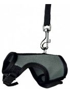 Trixie Soft - Hám és póráz szett (vegyes színek) nagyméretű nyulak részére ( 25-40cm)
