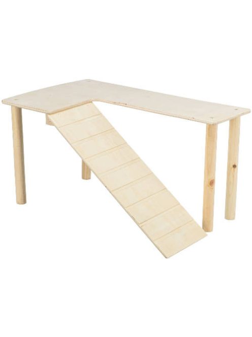 trixie Natural Living fa elem rámpával,rágcsálóknak 47x25x30cm
