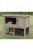 Trixie Small Animal Hutch with Enclosure - kültéri ház (szürke-zöld) rágcsálók részére  (116x97x63cm)
