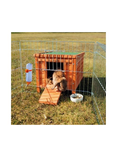 Trixe Small Animal Home - Kültéri, kifutóhoz csatlakoztatható rágcsáló ház (60x47x50cm)