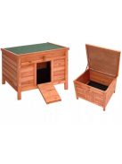 Trixe Small Animal Home - Kültéri, kifutóhoz csatlakoztatható rágcsáló ház (60x47x50cm)