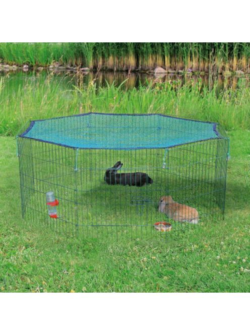 Trixie Outdoor Run with Cover - Kültéri kifutó fedélel nyulak részére (Ø150x57cm)