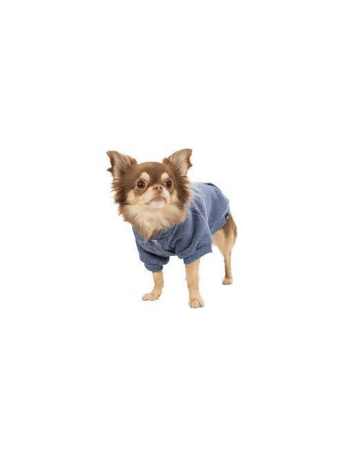 Trixie BE NORDIC Hoodie Pullover - kapucnis pulóver (kék) kutyák részére (XS) 30cm