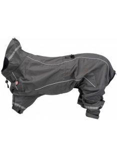   Trixie Vaasa Rain Overall for Dogs - overál (szürke) kutyák részére (L) 62cm (kifutó termék)