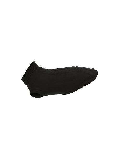 Trixie Kenton Pullover - pulóver (fekete) kutyák részére (L) 60cm