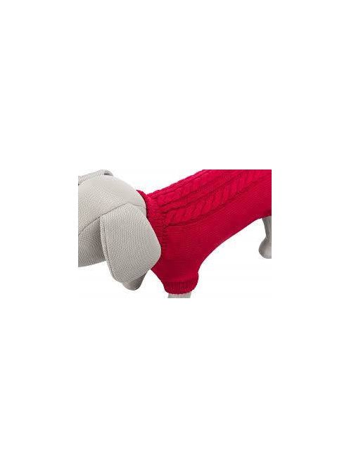 Trixie Kenton Pullover - pulóver (piros) kutyák részére (S) 36cm