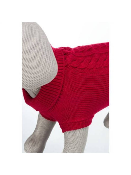 Trixie Kenton Pullover - pulóver (piros) kutyák részére (L) 55cm