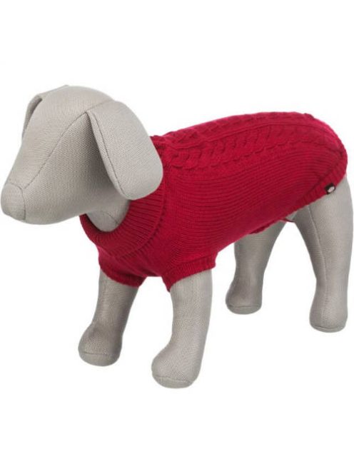 Trixie Kenton Pullover - pulóver (piros) kutyák részére (L) 60cm