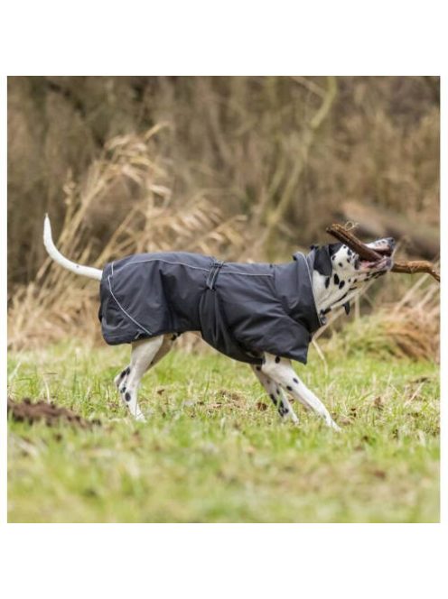 Trixie Calvi Dog Coat - kabát (fekete) kutyák részére (L) 62cm