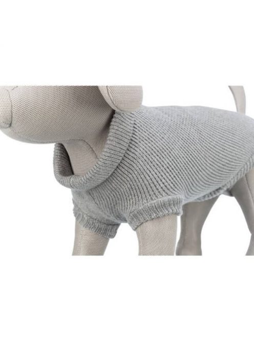 Trixie Pullover CityStyle Berlin - pulóver (szürke) kutyák részére (XS) 27cm
