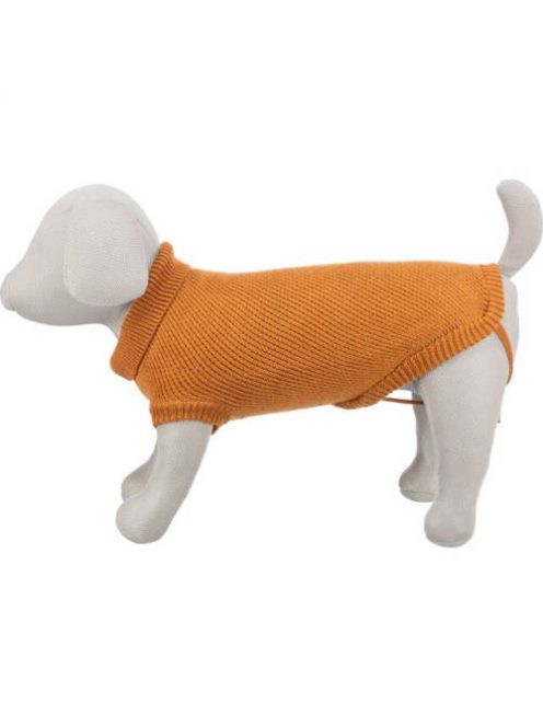 KT25.Trixie Pullover CityStyle Berlin - pulóver (rozsdabarna) kutyák részére (XS) 24cm