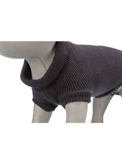 Trixie Pullover CityStyle Berlin - pulóver (antracitszürke) kutyák részére (XS) 27cm