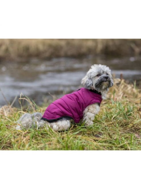 KT25.Trixie Arlay Dog Coat - kabát (bordó/berry) kutyák részére (S) 40cm
