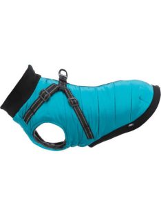   KT25.Trixie Coat Pontis with Harness - kabát hámmal (aquakék, vízlepergető) kutyák részére (XXS) 24cm