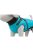 KT25.Trixie Coat Pontis with Harness - kabát hámmal (aquakék, vízlepergető) kutyák részére (S) 33cm