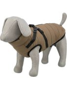 Trixie Pirou téli kabát hámmal, XS:30 cm, homok