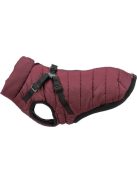 Trixie Pirou téli kabát hámmal, XS:27 cm, sangria