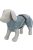 Trixie Dog raincoat Lunas - esőkabát (kék,ezüst) kutyák részére (XS) 30cm