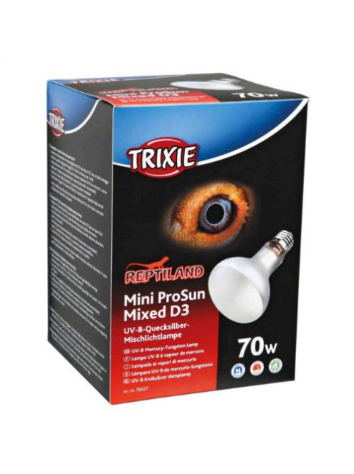 Trixie ProSun Mixed D3 Tungsten Lamp - izzó (UV-B,70W) terráriumok részére (ø80×108mm)