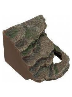   Trixie Corner Rock with Cave and Platform - bújó (poliészter) terráriumba (24x19x26cm)