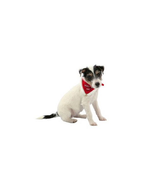 Trixie Xmas Collar with Neckerchief Necki - sálas nyakörv (Xmas,piros) M-L (45-55cm/25mm)