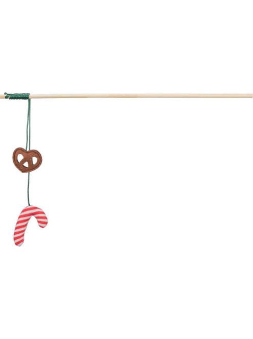 Trixie Xmas cicapeca fából, karácsonyi édességgel(szövetből),macskák részére (48cm)