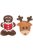 Trixie Xmas elk and gingerbread figure - játék (jávorszarvas, mézeskalács figura) macskák részére (8cm/2db)