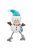 Trixie Xmas Snowman on rope - játék (plüss,pamut) kutyák részére (41cm)