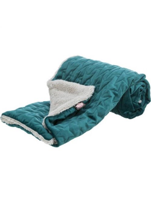 Trixie Estelle Blanket - takaró (zöld/szürke) kutyák részére (100x70cm)