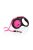 Flexi New Neon "M" (pink) - szalagos automata póráz (5m)