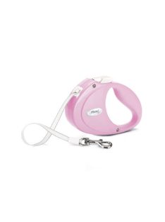   Flexi Puppy Tape  (rózsaszín) - szalagos automata póráz kölyök kutyáknak (2m) max.12kg