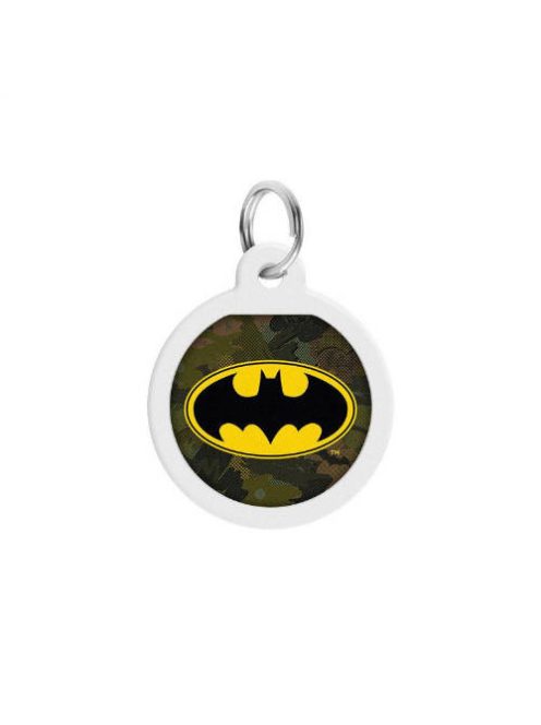 WAUDOG Smart ID QR - biléta (batman/zöld minta, QR kód) kisállatok részére (Ø25mm)