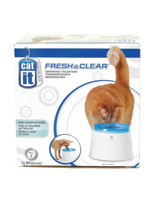 Hagen Catit Fresh & Clear víztisztító itatókút - 2 l