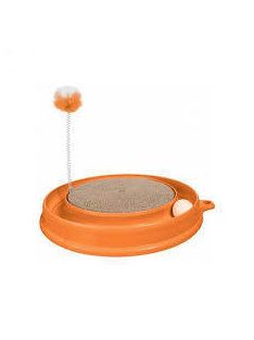   Hagen Catit Play'n'Scratch - játék (kaparóval, labdával) macskák részére (35cm)