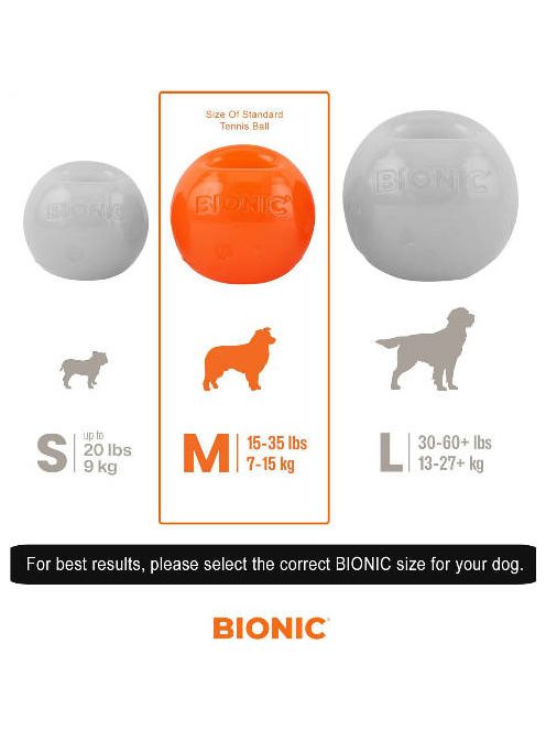 Hagen BIONIC labda M, 6,7cm