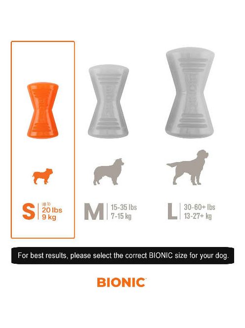 Hagen BIONIC csont, S, 9,5 cm