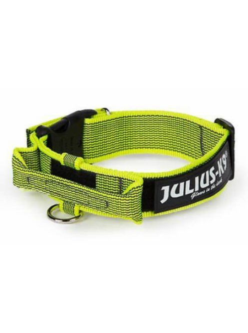 Julius K-9 Color&Gray nyakörv (40mm/38-53cm) neon-szürke