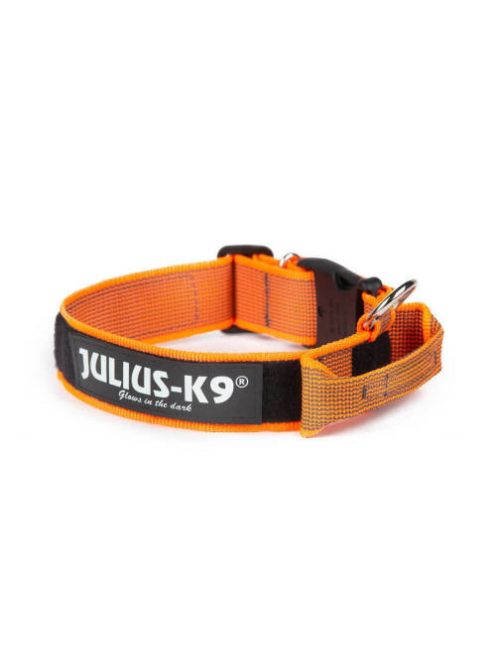 Julius K-9 Color&Gray nyakörv (40mm/38-53cm) narancs-szürke