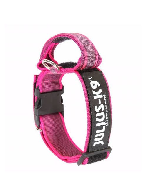Julius K-9 Color&Gray nyakörv (40mm/38-53cm) pink-szürke