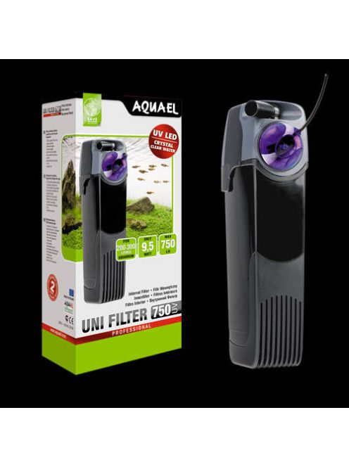 AquaEl Uni Filter UV Power 750 - UV Sterilizátoros akváriumi belső szűrő készülék