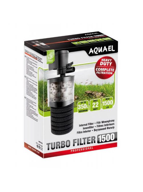 AquaEl Turbo Filter 1500 - Akváriumi kettős szűrő készülék