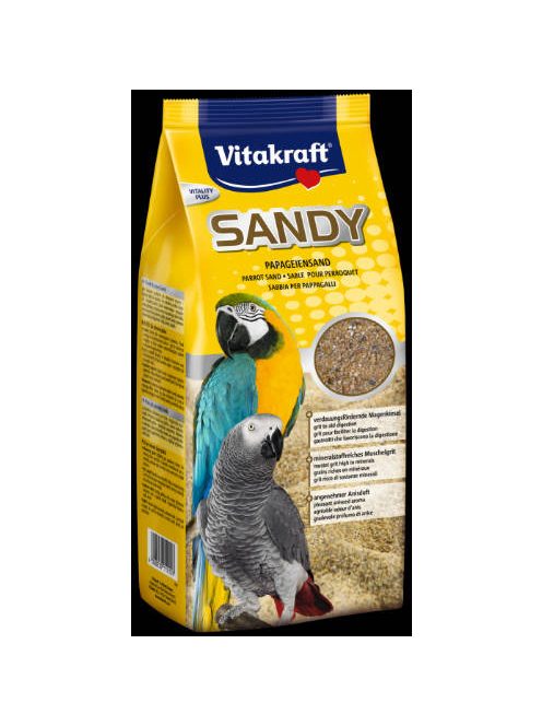 Vitakraft Sandy Vitality Plus - madárhomok nagytestű díszmadaraknak (2,5kg)