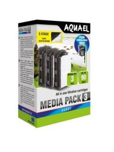 AquaEl Media Pack 3 Standard FZN - Pótszivacs (3db)